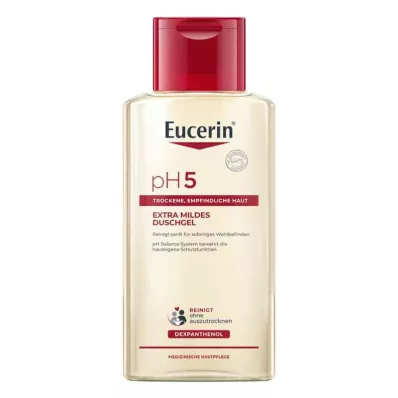 EUCERIN pH5 dušas želeja jutīgai ādai, 200 ml