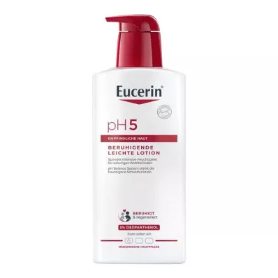 EUCERIN pH5 vieglais losjons jutīgai ādai, 400 ml