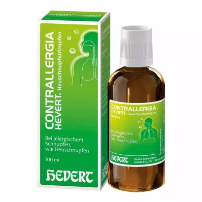 CONTRALLERGIA Hevert siena drudža pilienu maisījums, 100 ml CONTRALLERGIA Hevert siena drudža pilienu maisījums, 100 ml