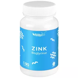 ZINK BISGLYCINAT 25 mg vegānu kapsulas, 90 gab