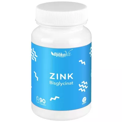 ZINK BISGLYCINAT 25 mg vegānu kapsulas, 90 gab ZINK BISGLYCINAT 25 mg vegānu kapsulas, 90 gab