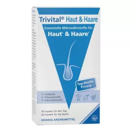 TRIVITAL Skin+Hair kapsulas, 56 kapsulas