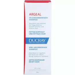 DUCRAY ARGEAL Šampūns pret taukainiem matiem, 200 ml