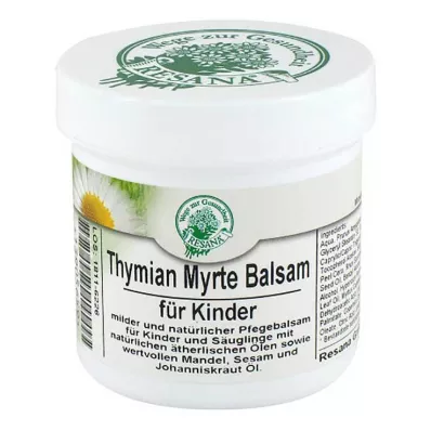 Timiāna mirtes balzams bērniem Resana, 100 ml Timiāna mirtes balzams bērniem Resana, 100 ml