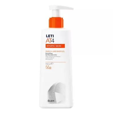 LETI AT4 Dušas un vannas želeja, 750 ml