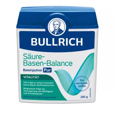 BULLRICH Acid Base Balance Pure Base pulveris, 200 g BULLRICH Acid Base Balance Pure Base pulveris, 200 g