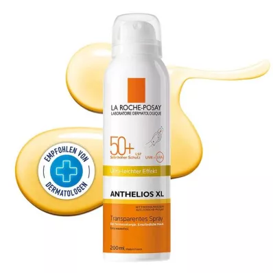 La Roche-Posay Anthelios XL LSF 50 + caurspīdīgs aerosols, 200 ml La Roche-Posay Anthelios XL LSF 50 + caurspīdīgs aerosols, 200 ml
