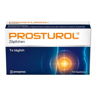 PROSTUROL Zupozitoriji, 10 gab