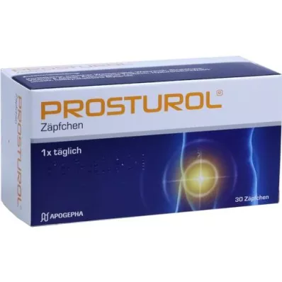 PROSTUROL Zupozitoriji, 30 gab