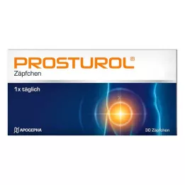 PROSTUROL Zupozitoriji, 30 gab