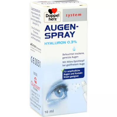 DOPPELHERZ Acu aerosols Hyaluron 0,3% sistēma, 10 ml