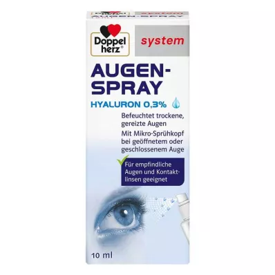 Doppelherz Eye Spray Hyaluronic 0,3% sistēma, 10 ml Doppelherz Eye Spray Hyaluronic 0,3% sistēma, 10 ml