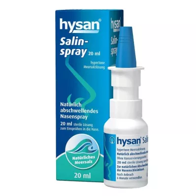 HYSAN Fizioloģiskā šķīduma aerosols, 20 ml HYSAN Fizioloģiskā šķīduma aerosols, 20 ml