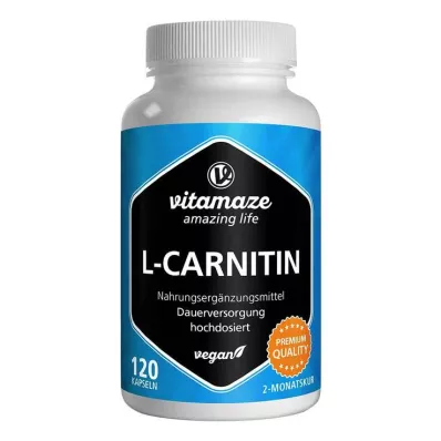 L-CARNITIN 680 mg vegānu kapsulas, 120 kapsulas L-CARNITIN 680 mg vegānu kapsulas, 120 kapsulas