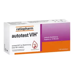 Autotest VIH HIV-pašpārbaude ratiopharm, 1 gab