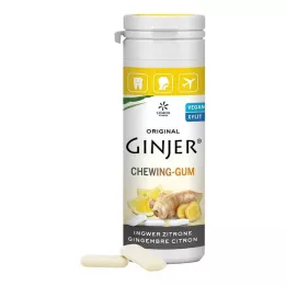 INGWER GINJER Citronu košļājamā gumija, 30 g