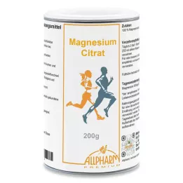MAGNESIUMCITRAT Pulveris, 200 g
