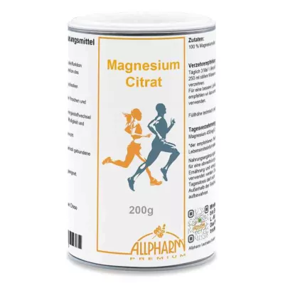 Magnija citrāta pulveris (200 g) Magnija citrāta pulveris (200 g)