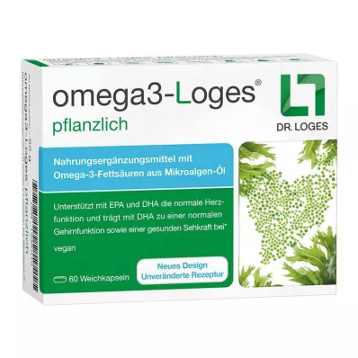 OMEGA3-Loges dārzeņu kapsulas, 60 gab OMEGA3-Loges dārzeņu kapsulas, 60 gab