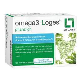 OMEGA3-Loges veģetāras kapsulas, 120 kapsulas