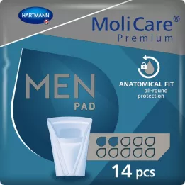 MOLICARE Premium MEN Pad 2 pilieni, 14 gab