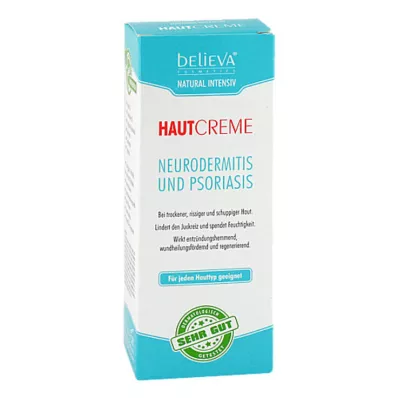 BELIEVA Neirodermīts &amp; Psoriāzes ādas krēms, 100 ml