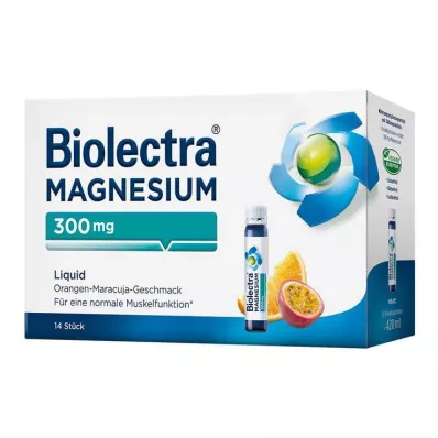 BIOLECTRA Magnijs 300 mg šķidrums, 14 gab BIOLECTRA Magnijs 300 mg šķidrums, 14 gab