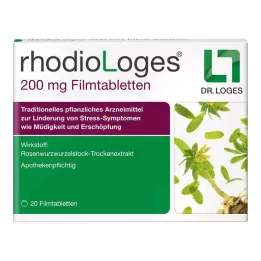 RHODIOLOGES 200 mg apvalkotās tabletes, 20 gab