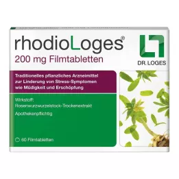RHODIOLOGES 200 mg apvalkotās tabletes, 60 gab