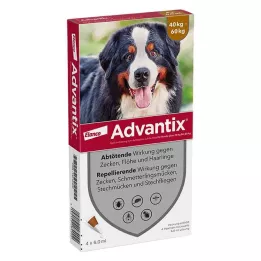 ADVANTIX Patch-on šķīdums sunim 40-60 kg, 4X6,0 ml