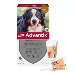 ADVANTIX Patch-on šķīdums sunim 40-60 kg, 4X6,0 ml