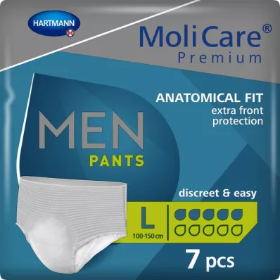 MOLICARE Premium MEN Bikses 5 pilieni L, 7 gab