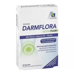 DARMFLORA Active Plus 100 miljardu baktēriju + 7 vitamīni, 40 gab