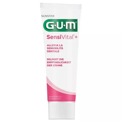 GUM SensiVital+ zobu pasta, 75 ml GUM SensiVital+ zobu pasta, 75 ml