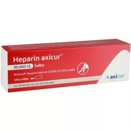 HEPARIN AXICUR 30 000 I.U. ziede, 100 g