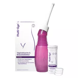 MULTI-GYN Vaginālais douche kombinētā iepakojumā putojošas tabletes, 1 P
