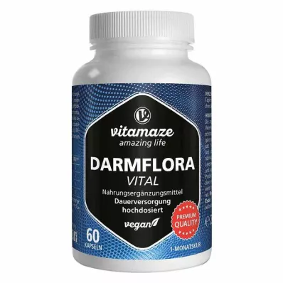 DARMFLORA Vital vegan kapsulas, 60 gab