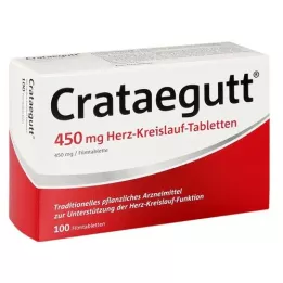 CRATAEGUTT 450 mg kardiovaskulāras tabletes, 100 gab