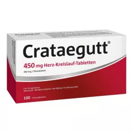 CRATAEGUTT 450 mg kardiovaskulāras tabletes, 100 gab