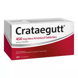 CRATAEGUTT 450 mg kardiovaskulāras tabletes, 200 gab