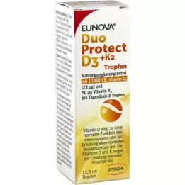 EUNOVA DuoProtect D3+K2 1000 I.U./50 μg pilieni, 11,5 ml
