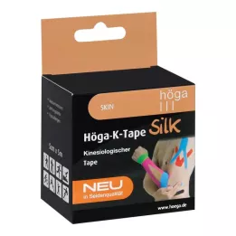 HÖGA-K-TAPE Zīds 5 cmx5 m l.fr.skin kinesiol.lente, 1 gab