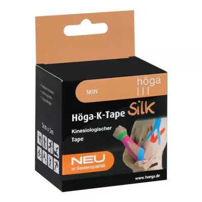 HÖGA-K-TAPE Zīds 5 cmx5 m l.fr.skin kinesiol.lente, 1 gab HÖGA-K-TAPE Zīds 5 cmx5 m l.fr.skin kinesiol.lente, 1 gab