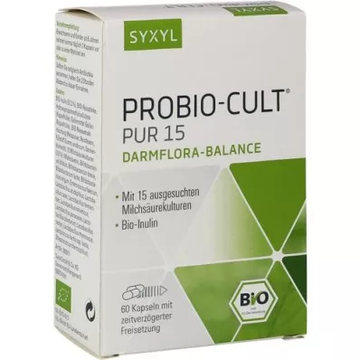 PROBIO-Cult Pur 15 Syxyl kapsulas, 60 kapsulas