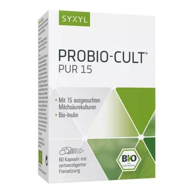 PROBIO-Cult Pur 15 Syxyl kapsulas, 60 kapsulas PROBIO-Cult Pur 15 Syxyl kapsulas, 60 kapsulas