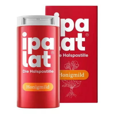 Ipalat kakla losēnas, maigs medus bez mentola, bez cukura, 40 gab