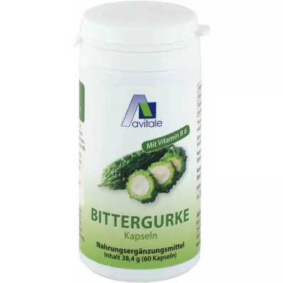 BITTERGURKE 500 mg 10:1 ekstrakta kapsulas, 60 gab