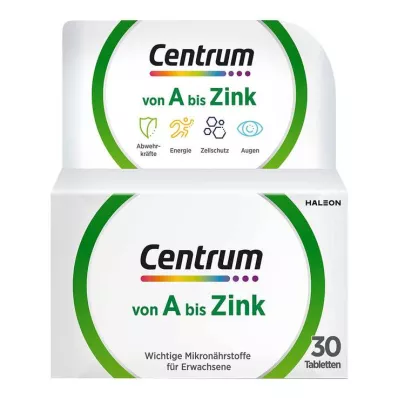 CENTRUM A-Cinka tabletes, 30 kapsulas CENTRUM A-Cinka tabletes, 30 kapsulas