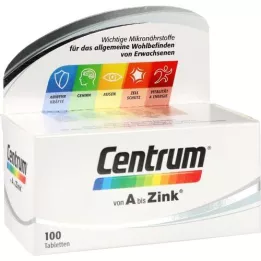 CENTRUM A-Zinc tabletes, 100 kapsulas