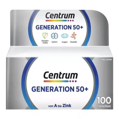 CENTRUM Generation 50+ tabletes, 100 kapsulas CENTRUM Generation 50+ tabletes, 100 kapsulas